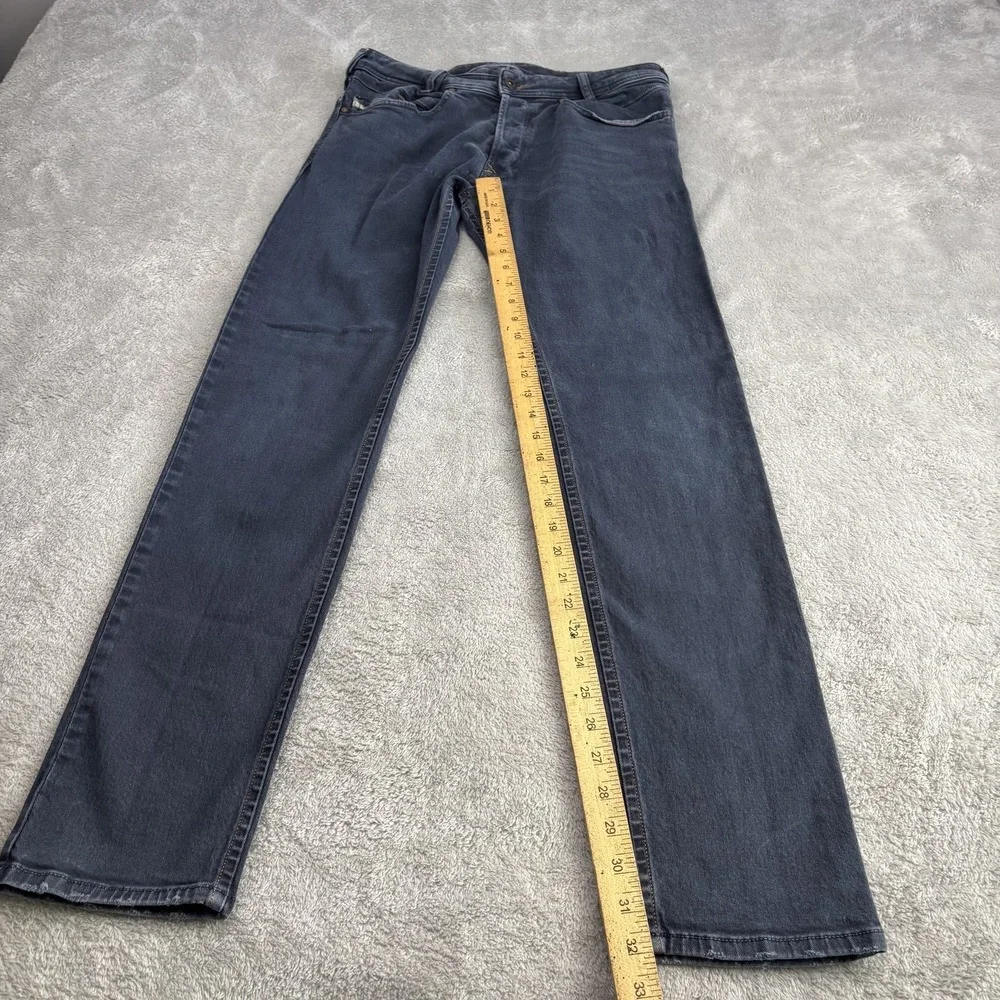 Diesel IAKOP Jeans Mens 30x32 Blue Regular Slim Tapered Stretch‎ Grunge